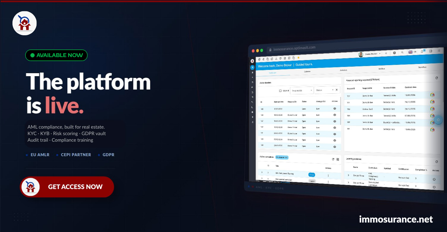 Immosurance: Ya disponible